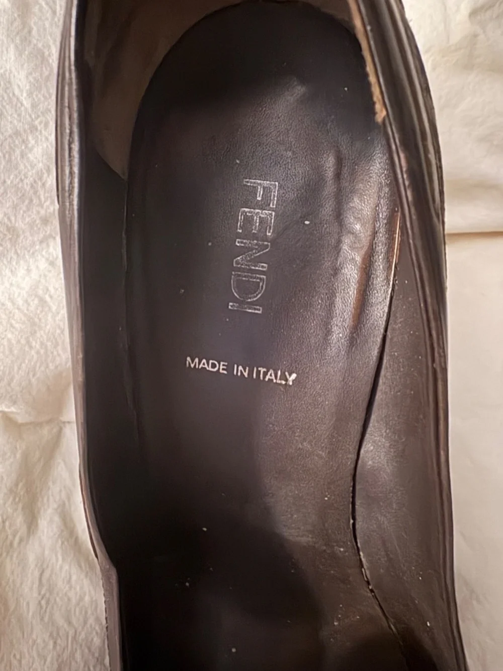 Fendi high heel shoes